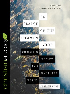 cover image of In Search of the Common Good